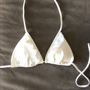New Victoria’s Secret white bikini top